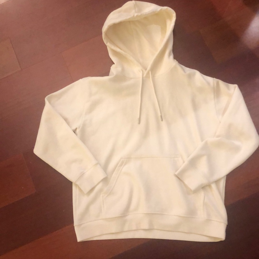 Oversized White Hoodie